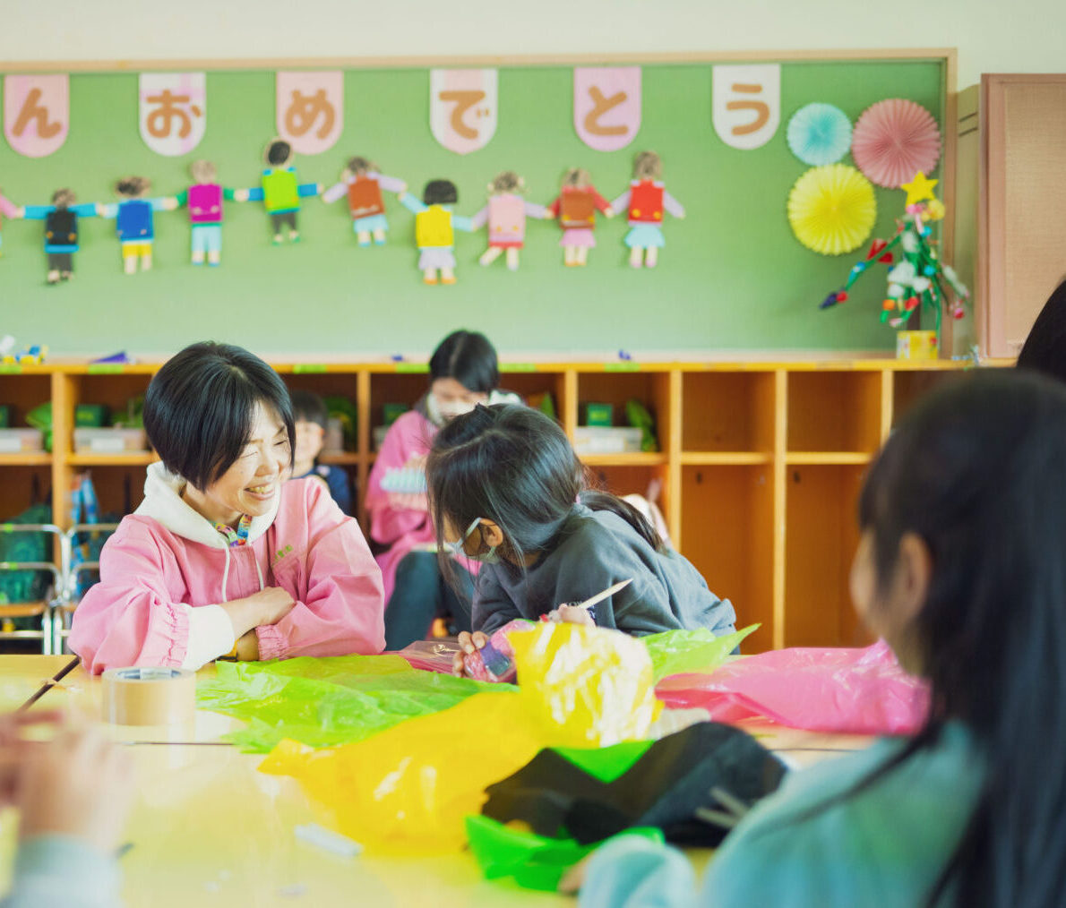 “笑顔の理由“がある毎日。それを一緒に味わえるのが保育の魅力です。