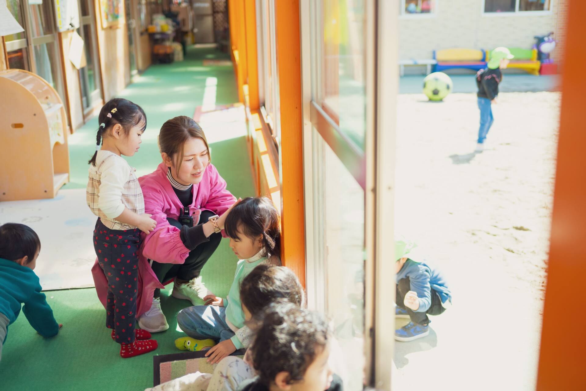 “やってみたい！“の気持ちを引き出すのが、私の保育です